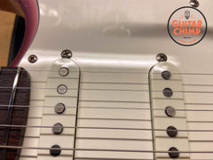 2024 Fender Japan FSR Hybrid II Stratocaster – Burgundy Mist Metallic w/ Matching Headstock & Gig Bag