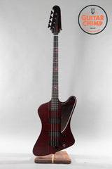 2010 Gibson Thunderbird Nikki Sixx Signature Bass Satin Red