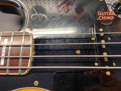 1997 Fender Japan JB75-90US '75 Reissue Jazz Bass – 3-Tone Sunburst | CIJ | USA Pickups | Rosewood Board