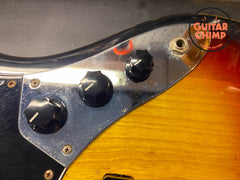 1997 Fender Japan JB75-90US '75 Reissue Jazz Bass – 3-Tone Sunburst | CIJ | USA Pickups | Rosewood Board