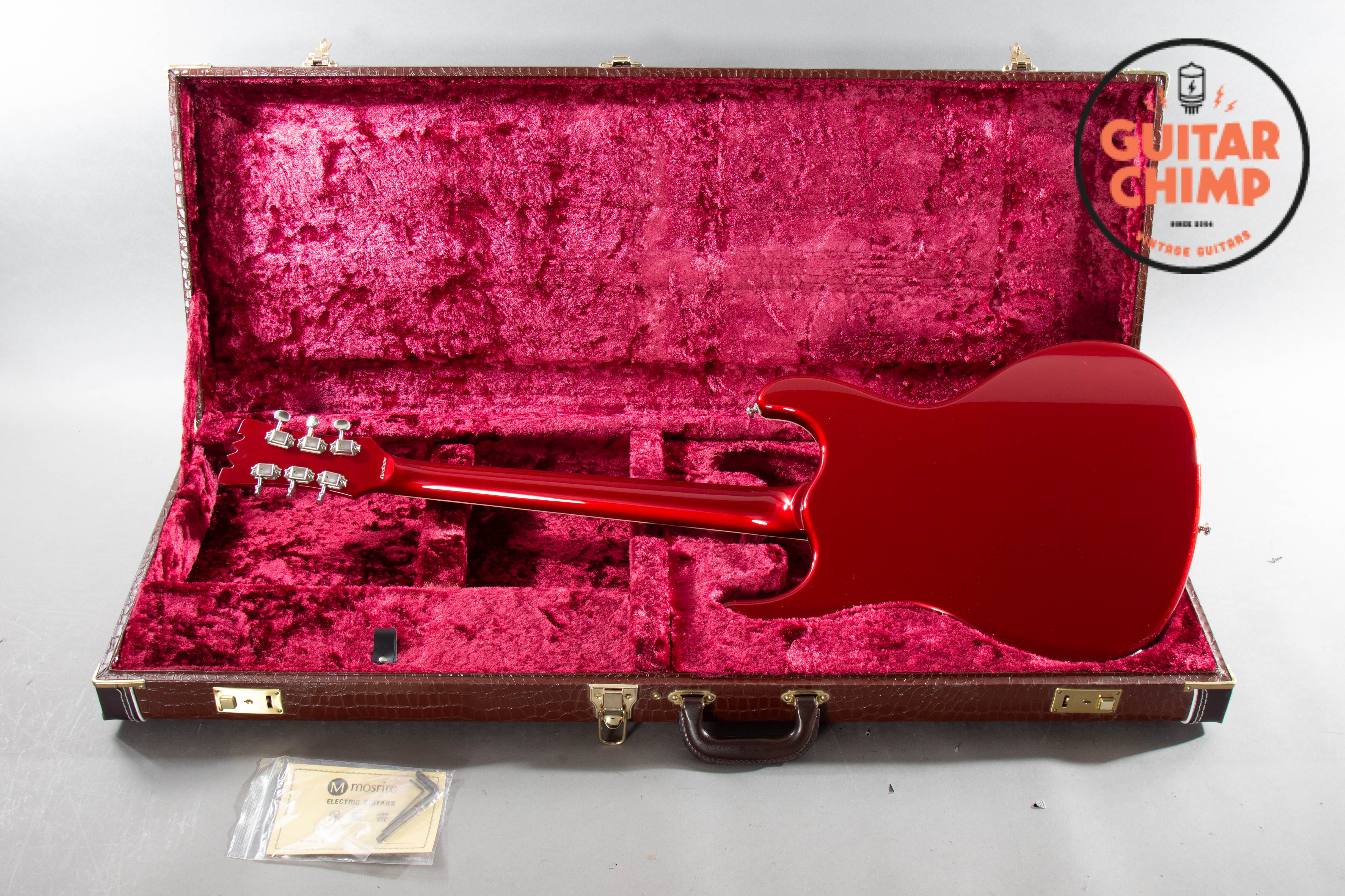 2000s Mosrite Super Custom '63 – Candy Apple Red | Japan Kurokumo