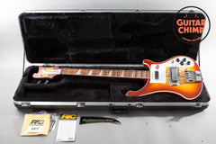 2023 Rickenbacker 4003 – Satin Autumnglo, Checkerboard Binding, Rare Finish, OHSC