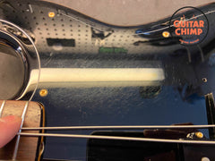 2018 Fender Japan Traditional 60s Precision P Bass Midnight – Matching Headstock, Gold Hardware, MIJ, Hard Case