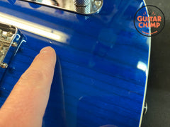 2016 Fender Japan Classic '60s Telecaster Custom – Transparent Blue, Double-Bound, Rosewood Board, MIJ