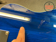 2016 Fender Japan Classic '60s Telecaster Custom – Transparent Blue, Double-Bound, Rosewood Board, MIJ