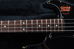 2018 Fender Japan Traditional 60s Precision P Bass Midnight – Matching Headstock, Gold Hardware, MIJ, Hard Case