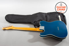 2013 Fender Japan TL62B ’62 Reissue Telecaster Custom – Transparent Blue, Double-Bound, MIJ, Gig Bag