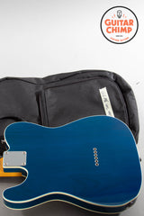 2013 Fender Japan TL62B ’62 Reissue Telecaster Custom – Transparent Blue, Double-Bound, MIJ, Gig Bag