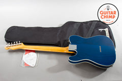 2016 Fender Japan Classic '60s Telecaster Custom – Transparent Blue, Double-Bound, Rosewood Board, MIJ