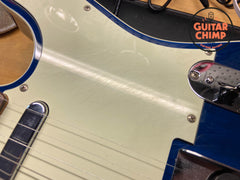 2013 Fender Japan TL62B ’62 Reissue Telecaster Custom – Transparent Blue, Double-Bound, MIJ, Gig Bag