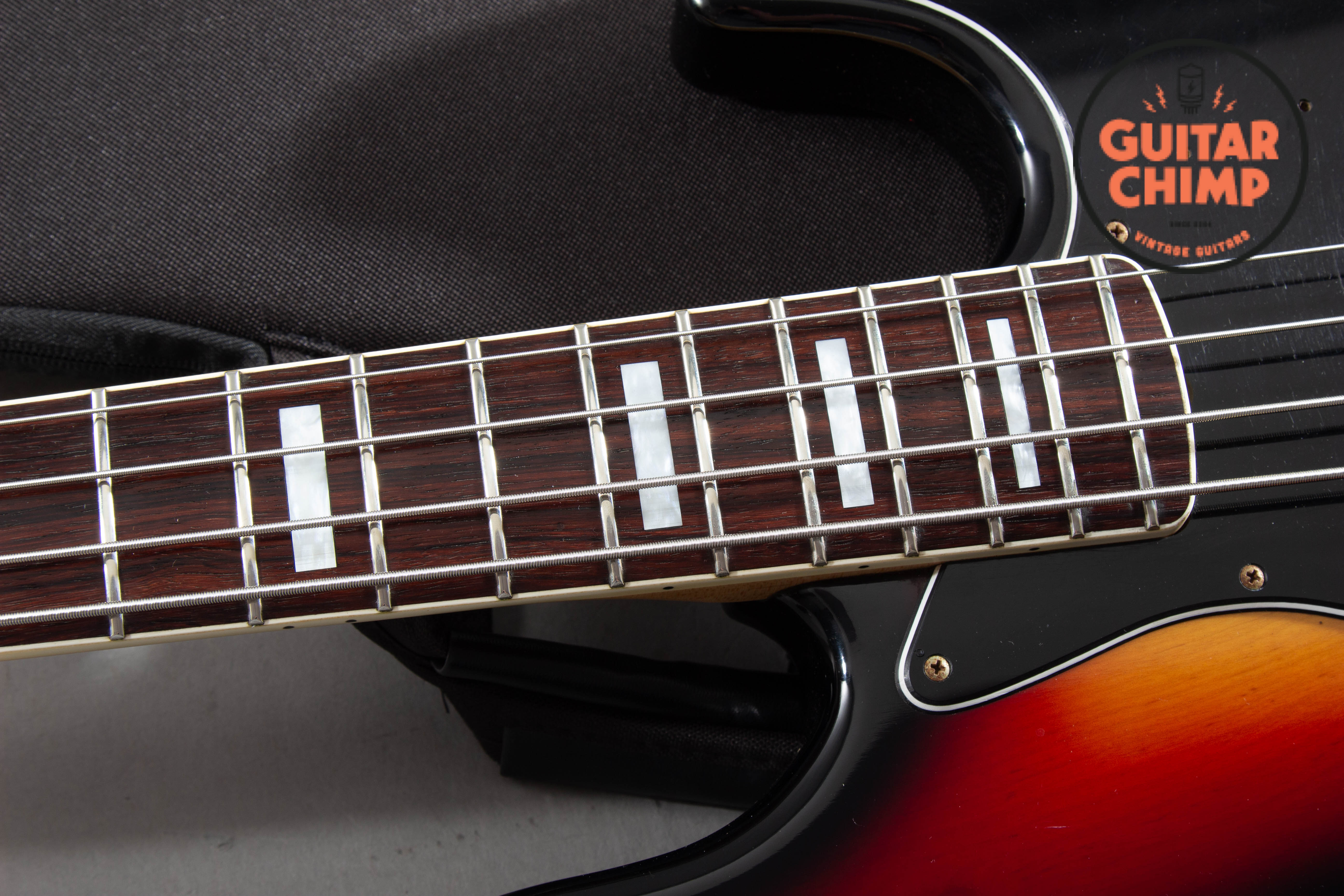 ✨美品✨FENDER JAPAN JB CAR 1997 Fender Japan JB75-90US '75 Reissue Jazz Bass – 3-Tone