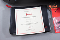 2021 Fender American Ultra Luxe Telecaster – Surf Green | SS Frets | Ultra Noiseless | OHSC