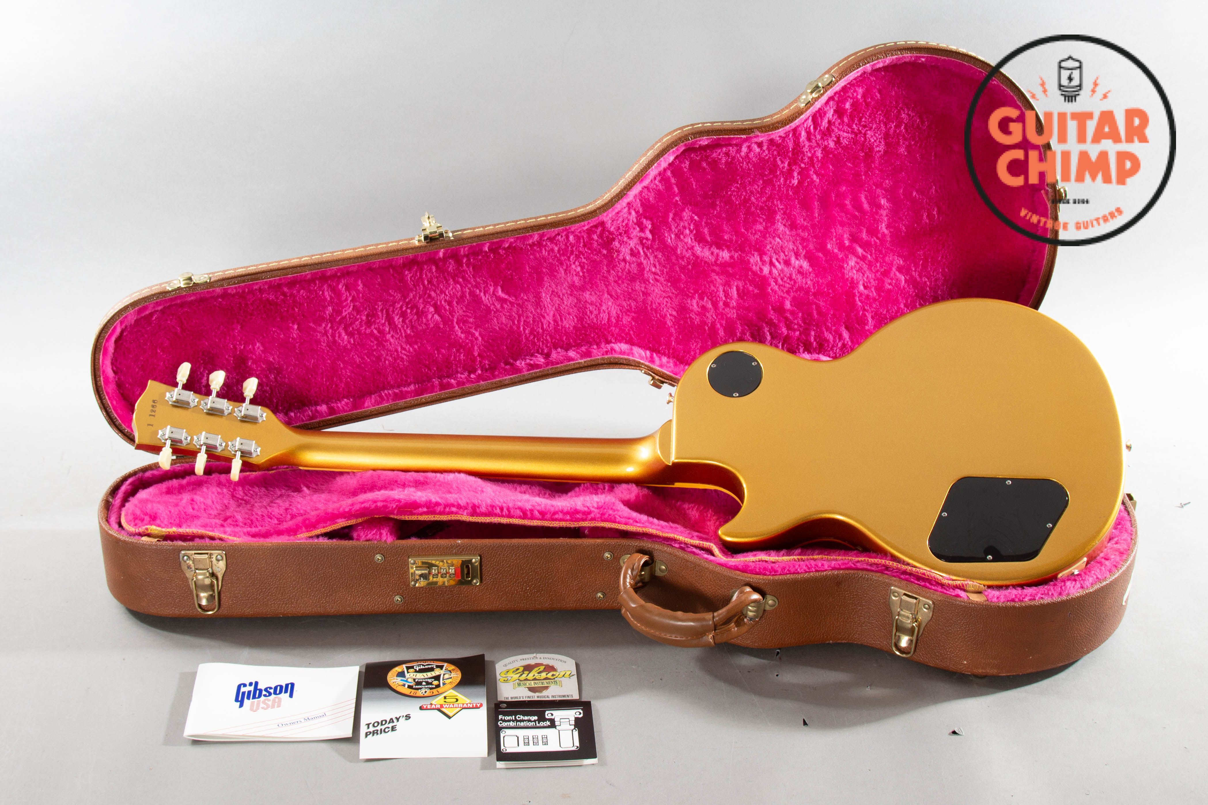 1991 Gibson Les Paul Classic 1960 Reissue – Gold Bullion All-Gold