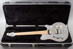 2014 Ernie Ball Music Man Axis Super Sport Semi-Hollow Silver Sparkle