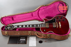 2015 Gibson Custom Shop Les Paul Custom Wine Red