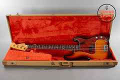 1993 Fender American Vintage ’62 Reissue Precision P Bass Vintage Sunburst