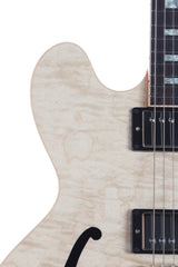 2016 Gibson Memphis Custom ES-335 Figured Natural Flame Top Block Inlays -SUPER CLEAN-