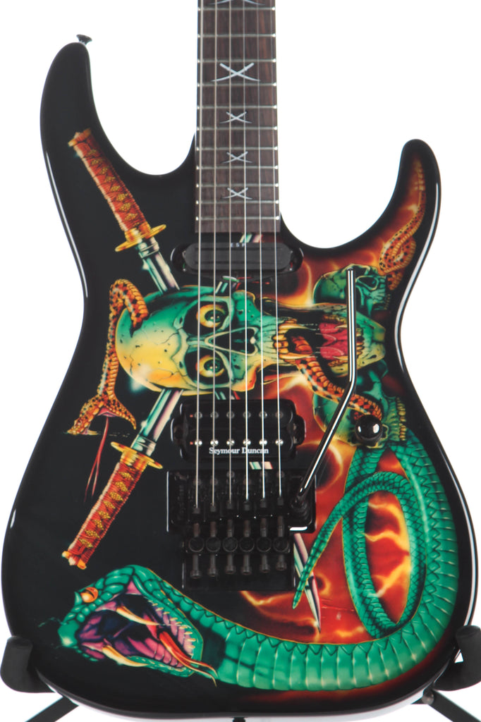 2000 ESP Custom Shop Skulls And Snakes George Lynch Electric Guitar