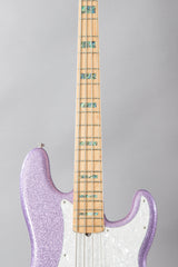 2017 Fender Limited Edition Adam Clayton Signature Precision P Bass Purple Sparkle