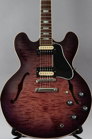 2017 Gibson Memphis ES-335 Block Reissue Figured Purple Burst