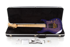 Jackson USA PC1 Phil Collen Artist Signature Purple Daze Quilt Top Collins