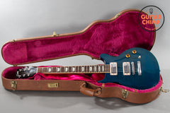 1998 Gibson Les Paul Standard DC Double Cutaway Trans Blue