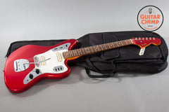2000 Fender CIJ Japan JG66 ’66 Reissue Jaguar Candy Apple Red w/Matching Headstock