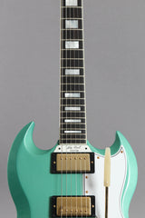 2010 Gibson Custom Shop Historic SG Custom Maestro Inverness Green