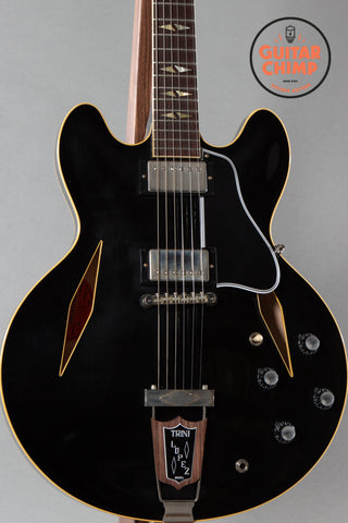 2021 Gibson Custom Shop Murphy Lab '64 Trini Lopez Ultra-Light Aged Ebony Black