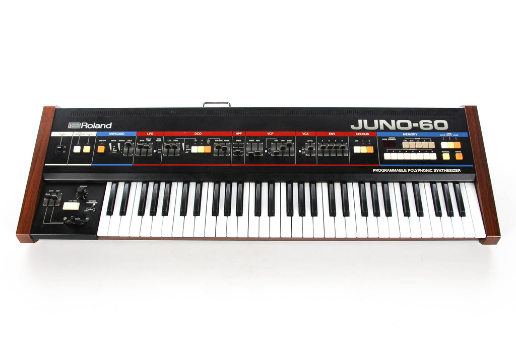 Vintage Roland Juno-60 Analog Keyboard