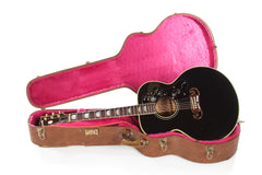 1990 Gibson J-200 Acoustic Guitar Ebony