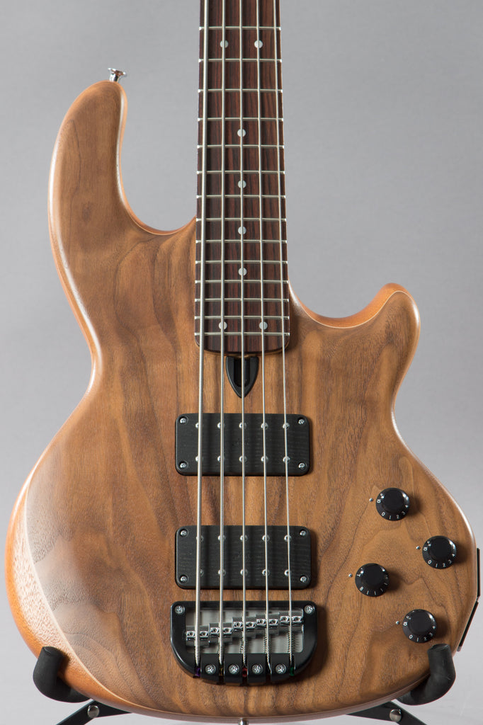 2018 Wal MK2 Mark 2 5-String Bass Guitar ~American Walnut Facings~