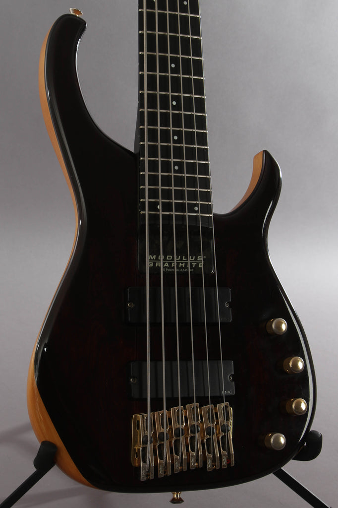 1991 Modulus Quantum Q6 6-String Bass Bubinga Top