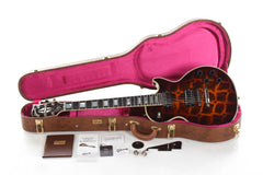 2015 Gibson Custom Shop Les Paul Custom Figured Rattler Burst -SUPER CLEAN-