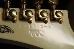 1986 Gibson Custom Shop Edition Les Paul Aldo Nova Polaris White ~Explorer Head-stock~
