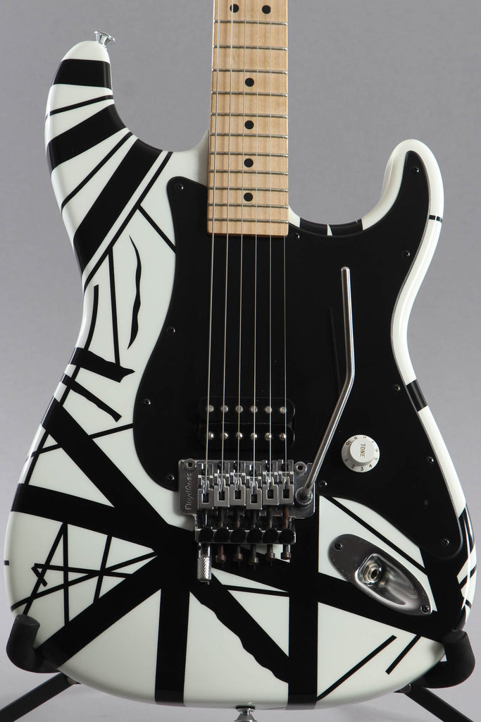 2005 Charvel EVH Art Series Electric Guitar Black & White