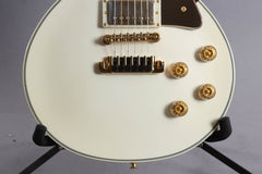 1986 Gibson Custom Shop Edition Les Paul Aldo Nova Polaris White ~Explorer Head-stock~