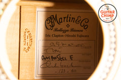 2006 Martin Eric Clapton 000-ECHF Bellezza Bianca #123/410