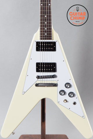 2021 Gibson 70s Flying V Classic White