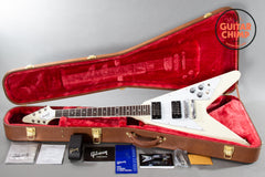 2021 Gibson 70s Flying V Classic White