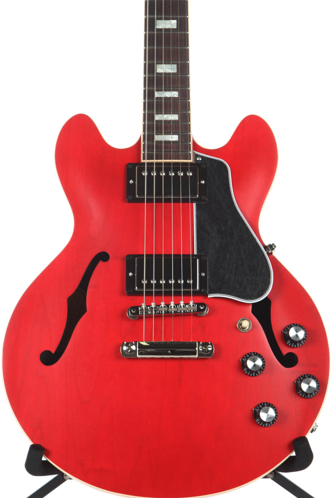 2017 Gibson Memphis ES-339 Satin Cherry Semi Hollow Electric Guitar -SUPER CLEAN-