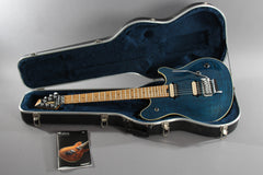 1998 Peavey USA Wolfgang Standard Deluxe Transparent Blue
