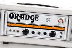 Orange AD200B MKIII Tube Bass Head Limited Edition White