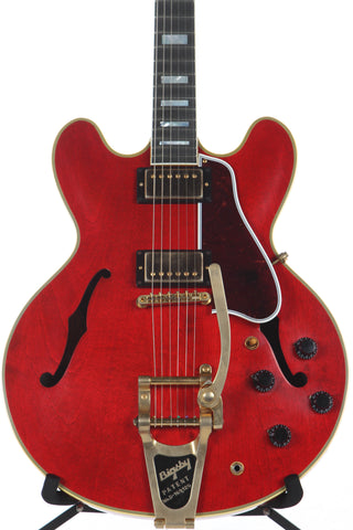 2017 Gibson Memphis ES-355 Sixties VOS Cherry with Factory Bigsby -SUPER CLEAN-