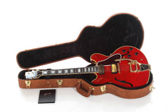 2017 Gibson Memphis ES-355 Sixties VOS Cherry with Factory Bigsby -SUPER CLEAN-