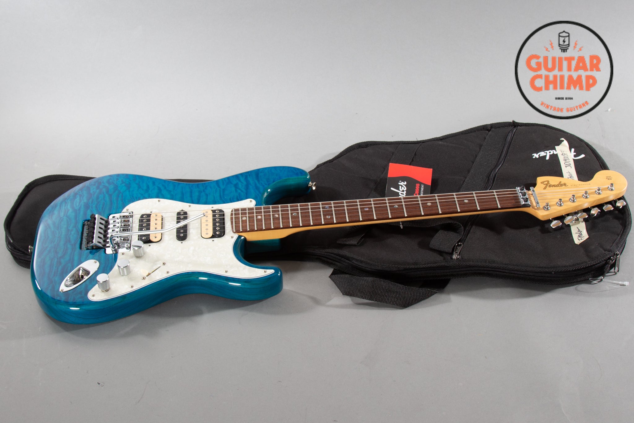 2019 Fender Japan Michiya Haruhata Stratocaster Caribbean Blue