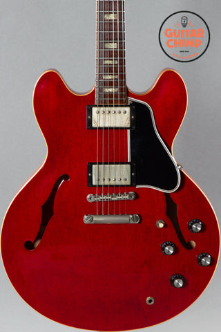 2013 Gibson Memphis Custom 1963 ES-335TD Historic Block Reissue '63 VOS Cherry