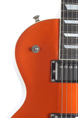 2006 Gibson Les Paul Standard GT Ghost Flame Candy Orange -EBONY BOARD-