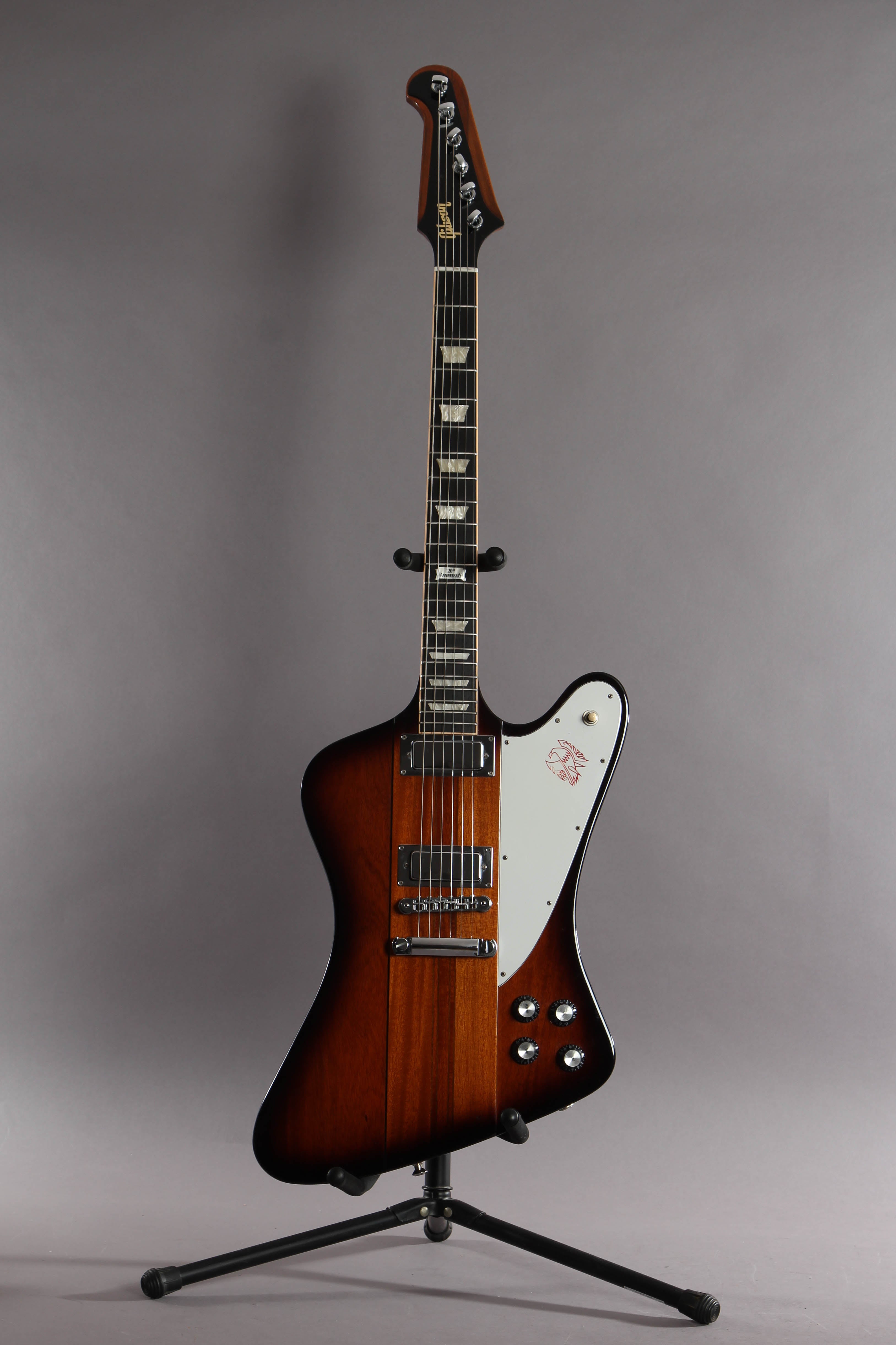 2014 Gibson Firebird V 120th Anniversary Vintage Sunburst Guitar Chimp