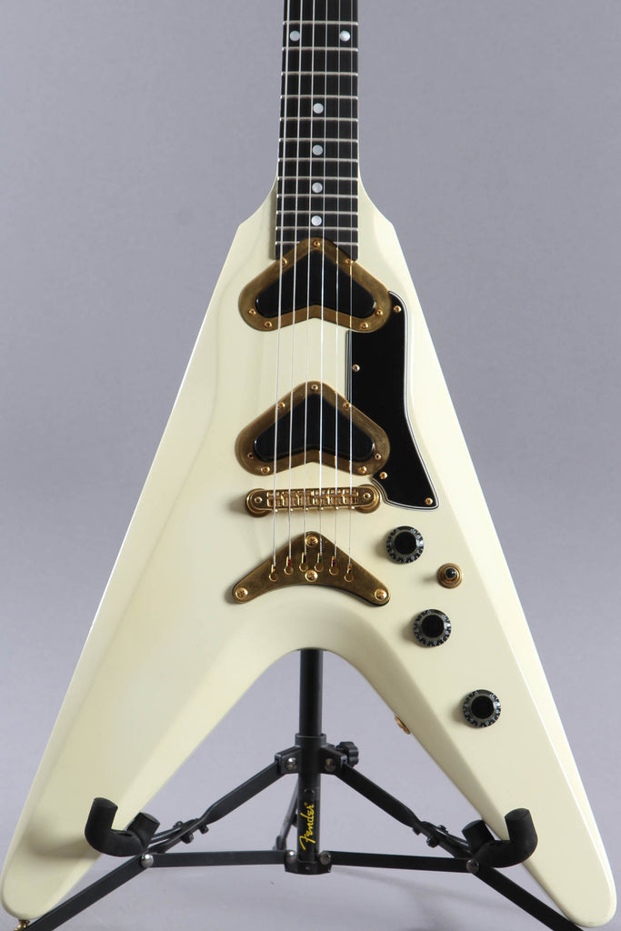 1979 Gibson V2 Flying V Pearl White ~Made Jan 2nd 1979 production # 001~ (Possibly 1st one made)